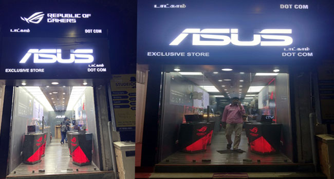 Asus Exclusive Showroom in Anna Nagar, Chennai, India