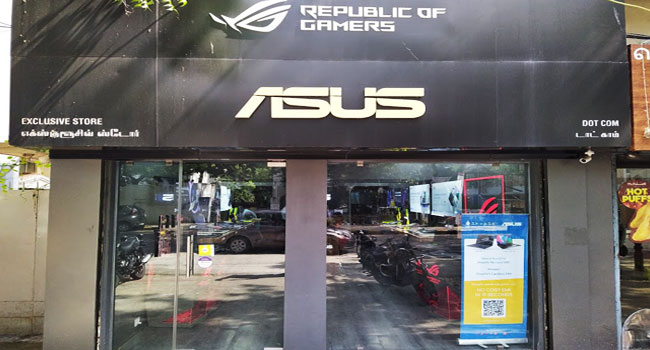 ASUS Exclusive Showroom in T Nagar, Chennai, India