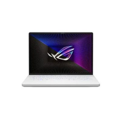 Asus Zephyrus G14 GA402XU-N2044WS Gaming Laptop (R9-7940HS (8C, PHX) / RTX4050- 6GB / 16GB DDR5 (on board) / 1T SSD (Gen4) / Backlit KB- 1 zone RGB / 76Whr / WIN 11 / Office H&S 2021 / Sleeve / McAfee(1 year) / 6D-WHITE ANIME MATRIX)