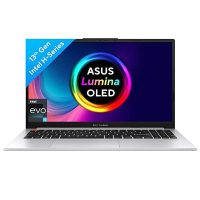 Asus Vivobook S 15 OLED Core i5 S5504VA-MA543WS Laptop (Intel® Core™ i5-13500H EVO / 16GB LPDDR5  / 512GB PCIe® 4.0 SSD / 15.6-inch / 2.8K (2880 x 1620) OLED 16:9 / Cool Silver / FingerPrint / Backlit KB / Win 11 Home / MS Office)