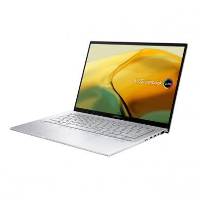 Asus Zenbook 14 OLED UX3402VA-KN542WS Laptop (Intel® Core™ i5-1340P EVO / 16GB LPDDR5  / 512GB PCIe® 4.0 Perf SSD / 14.0-inch / touch 2.8K (2880 x 1800) OLED 16:10 / 90Hz refresh rate / Foggy Silver / NumberPad / FingerPrint / Backlit KB / Win 11 Home / MS Office / Sleeve)