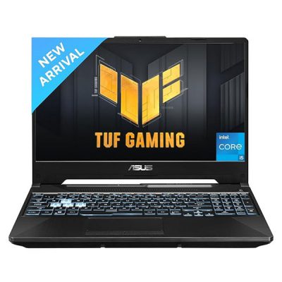 Asus TUF F15 FX506HF-HN024W Gaming Laptop (i5-11400H / RTX2050- 4GB / 8GB / 512GB SSD / 15.6 FHD-144hz / Backlit KB- 1 zone RGB / 48Whr / WIN 11 / McAfee(1 year) / 2B-GRAPHITE BLACK)