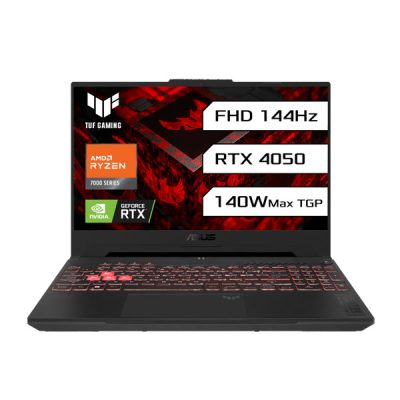 ASUS TUF Gaming A15, FA577NU-LP082W Gaming Laptop (7000 Series AMD Ryzen 7 7735HS / RTX 4050 Grph / 16GB / 512GB / 39.62 cms (15.6) FHD (1920 x 1080) 16:9 / Win 11 Home)