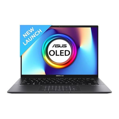 Asus Zenbook UM3402YA-KM751WS Laptop (AMD Ryzen™ 7 7730U / 16GB LPDDR4X  / 1TB PCIe® 3.0 SSD / 14.0-inch / 2.8K (2880 x 1800) OLED 16:10  / JADE BLACK / Backlit KB / Win 11 Home / MS Office)