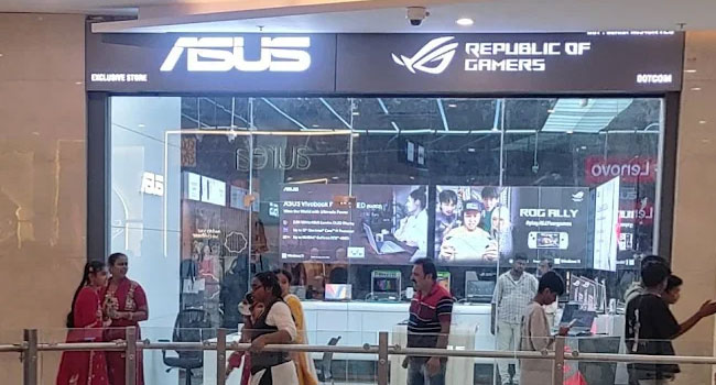 ASUS Exclusive Showroom in Aerohub Mall, Chennai, India