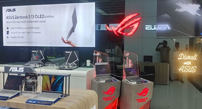 ASUS Exclusive Showroom in Aerohub Mall, Chennai, India