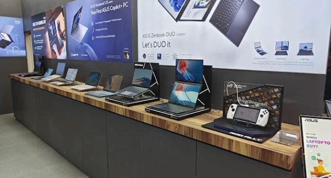 ASUS Exclusive Showroom in Marina Mall, Chennai, India