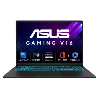 ASUS ASUS Gaming V16 V3607VU-RP550WS Laptop (core5 / RTX4050- 6GB / 16GB DDR5 / 512GB SSD / 16″ WUXGA / WIN 11/ OFFICE HOME 2024 & M365 BASIC)