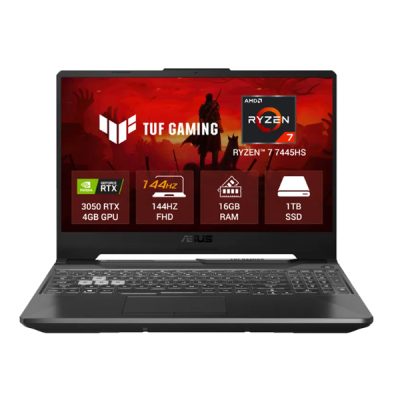 ASUS TUF Gaming A16 FA607NUG-RL189WS (R7-7445HS / RTX4050 6GB / 16GB DDR5 / 1TB PCIE G4 SSD / OFFICE HOME 2024)