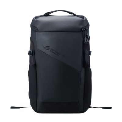 Asus ROG Ranger Gaming Backpack BP2701 (22L Capacity / Water-Repellent Exterior / Dedicated Laptop Compartment (Up to 17”) / Ergonomic Back Support / Multiple Organizer Pockets, Luggage Strap, Reflective Logo)