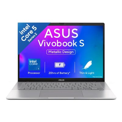 ASUS Vivobook S14 S3407VA-LY075WS Laptop (INTEL CORE 5 210H / DDR5 8G+8G[ON BD.] / 512GB PCIe® 4.0 SSD / 14.0-inch / 14″ WUXGA ANTI-GLARE NON-TOUCH,300NITS,NTSC:45%,VIPS-NB(LY) / Backlit KB / Win 11 Home / MS Office 2024 + MSO 365)