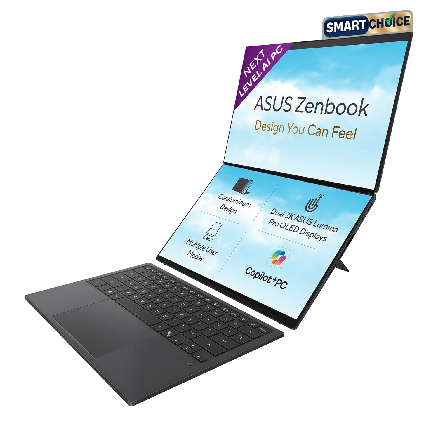 ASUS Zenbook Duo UX8407AA-SN183WS Laptop (Intel Core Ultra 7355
